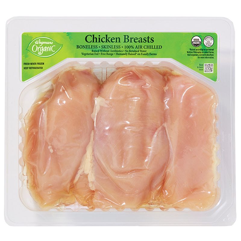 Organic Boneless Skinless Chicken Breasts