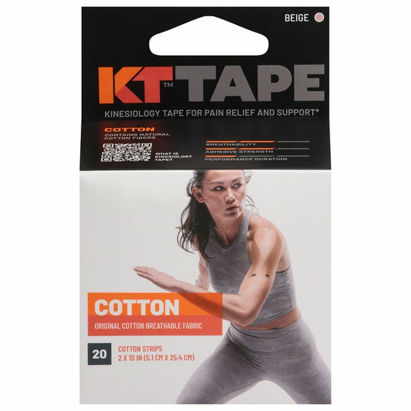 KT Tape Kinesiology Tape Cotton Beige Wegmans