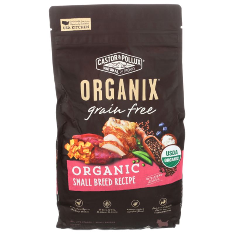 Castor & pollux organix grain free organic small breed recipe recipe dry dog food discount