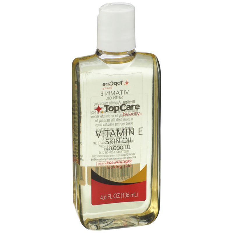 TopCare BEAUTY Vitamin E 10,000 I.U. For Younger Looking Skin Oil Wegmans