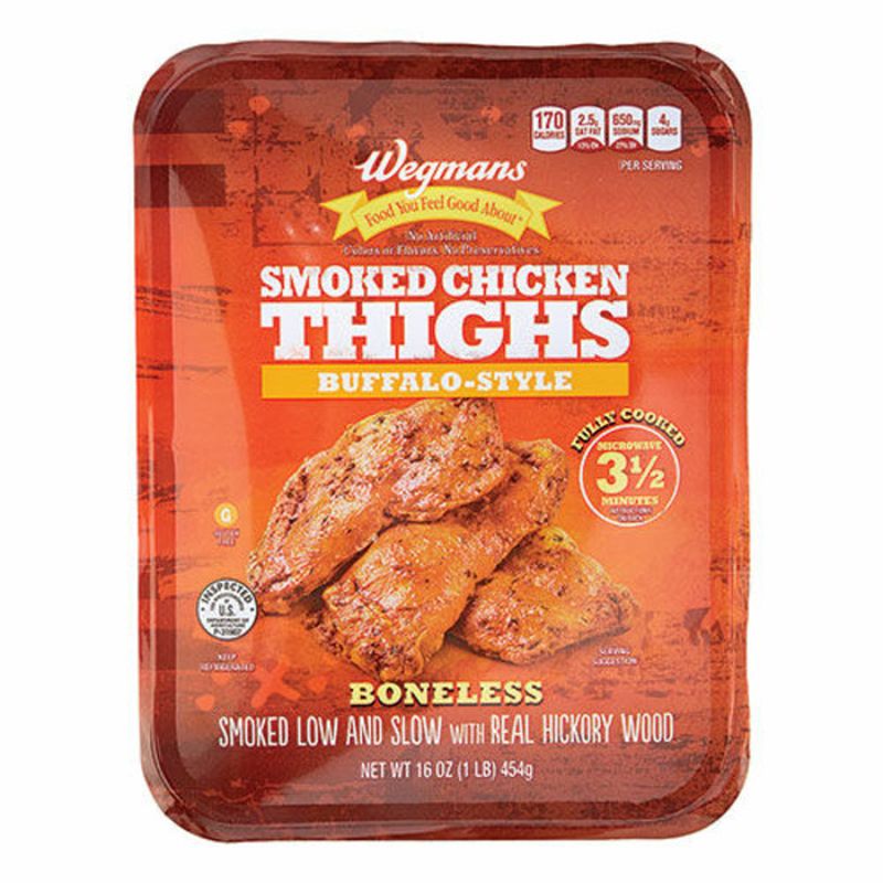 Wegmans BuffaloStyle Smoked Chicken Thighs Wegmans