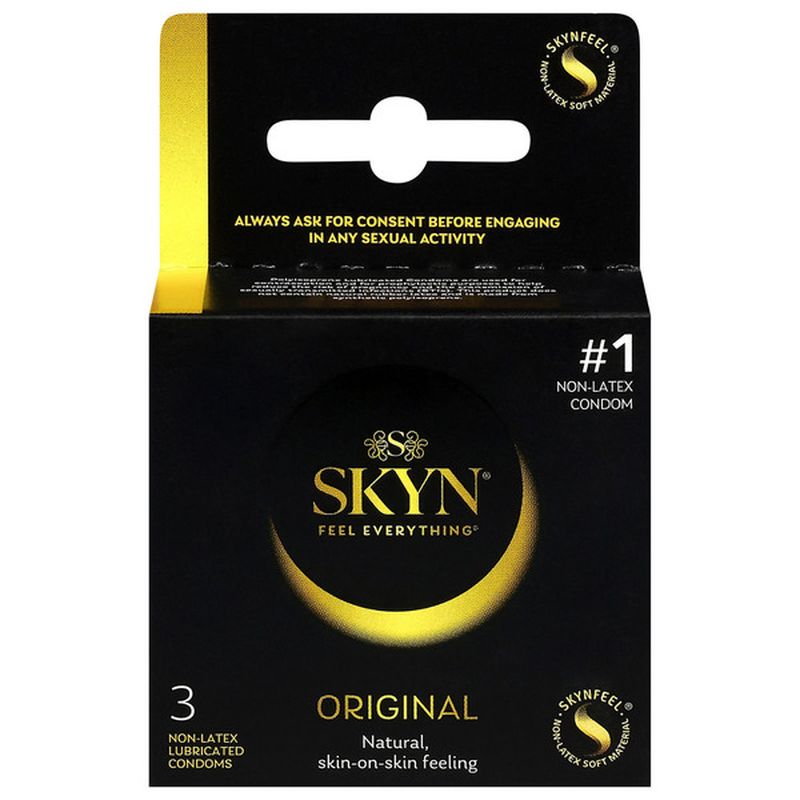 LifeStyles Skyn Original 40 Non-Latex Lubricated Condoms