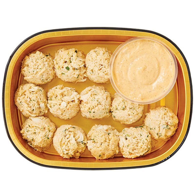 Wegmans Ready to Cook Signature Mini Crab Cakes, 12 Count Wegmans
