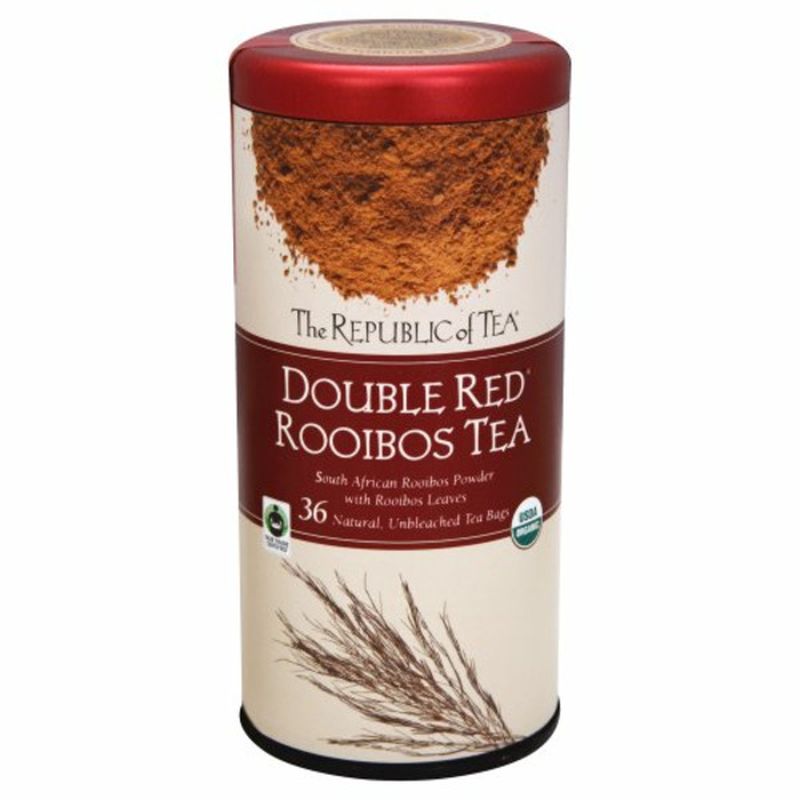 The Republic of Tea Rooibos Tea, Double Red, Bags Wegmans