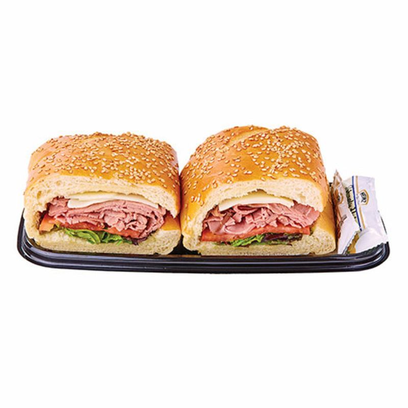 Wegmans Roast Beef & Provolone, Medium Sub Wegmans