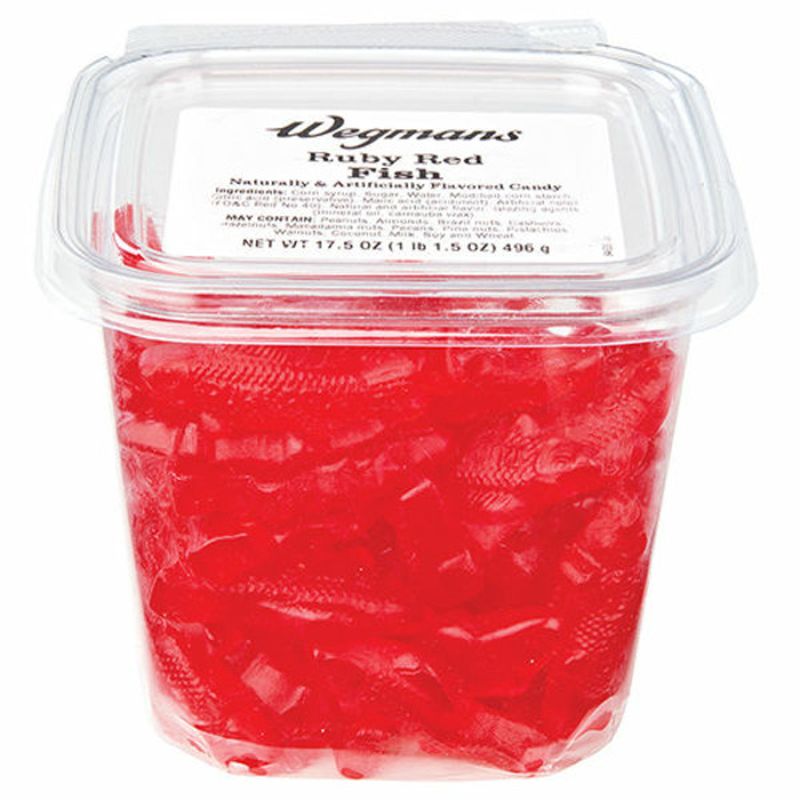 Wegmans Ruby Red Fish Candy Wegmans