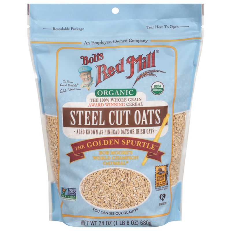 Bob's Red Mill Oats, Steel Cut, Organic Wegmans