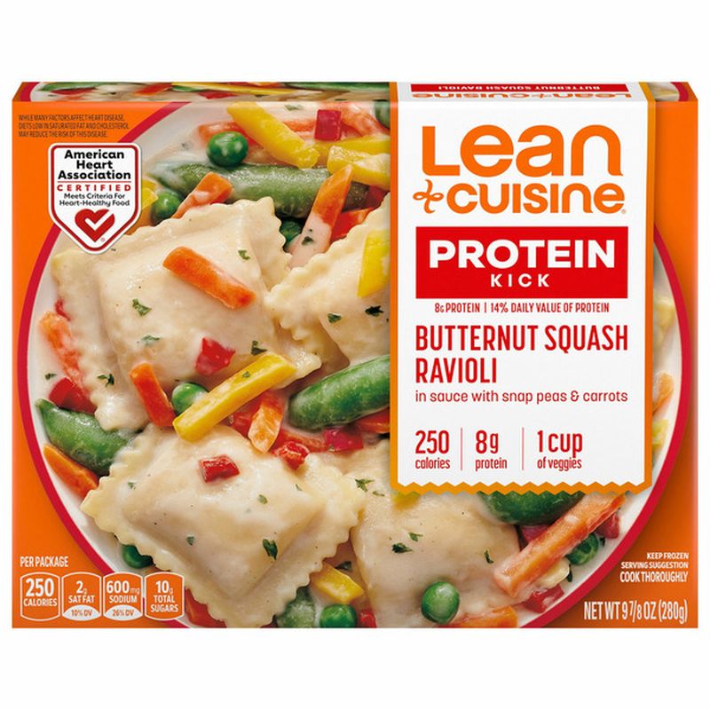 Lean Cuisine Protein Kick Ravioli, Butternut Squash Wegmans
