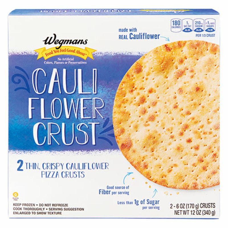 Wegmans Cauliflower Crust, 2 Pack Wegmans