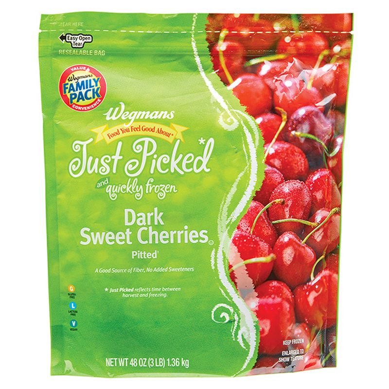 Wegmans Frozen Dark Sweet Cherries, FAMILY PACK Wegmans