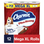 Charmin Ultra Strong Toilet Paper 12 Mega XL Rolls