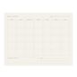 The Container Store Monthly Overview Pad - White - 11" x 8-1/2"