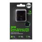 Five Below 20W Power Delivery Dual USB-C Charger, Large - Black