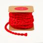 The Container Store Pom Pom Ribbon, 1-1/2 in x 10 yd - Red