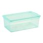 Our Tidy Box - Aqua - 7-1/2" x 13-1/4" x 4-3/4" - Small