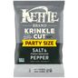 Kettle Brand Potato Chips Krinkle Cut Salt & Ground Pepper Kettle Chips Party Size