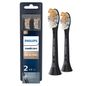 Philips Sonicare Premium All-in-One A3 Replacement Toothbrush Heads, HX9092/95, Smart Recognition, Black