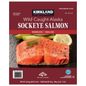 Kirkland Signature Wild Alaskan Sockeye Salmon, 5 oz - 7 oz Portion, 3 lbs