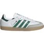 adidas Women's Samba OG Shoes, Size 8.5, Medium/B - Ftwr White/Bold Green/Collegiate Green