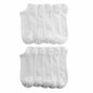 Sonoma Goods For Life Women's Sonoma Goods For Life® 10-Pack No Show Marled Socks, Size: 9-11, White