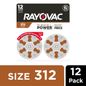 RAYOVAC® Size 312 Hearing Aid Batteries