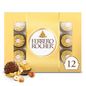 Ferrero Rocher Fine Hazelnut Milk Chocolate Candy Gift Box