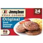 Jimmy Dean Fully Cooked Original Pork Breakfast Sausage Patties, 24 Count