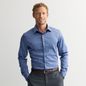 Men's Apt. 9® Slim Fit Wrinkle Free Dress Shirt, Size: Large-34/35, Beacon Blue Texture