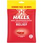 Halls Strawberry Cough & Throat Relief Drops