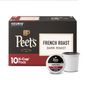 Peet's Coffee, French Roast Dark Roast Single Serve Coffee Pods - 10ct Carton