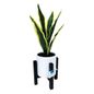 Artificial Snake Plant In Pot With Stand