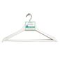 REAL SIMPLE 8-Pack Wood Suit Hanger, White