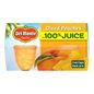 Del Monte Diced Peaches Fruit Cup Snacks in 100% Juice