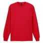 Gildan Adult Men's Ultra Cotton Long Sleeve Crew Neck T-Shirt - Red
