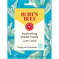 Burt's Bees Hydrating Sheet Mask With Clary Sage, 99 Percent Natural Origin
