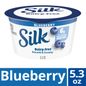 Silk Blueberry Dairy Free Vegan Soy Milk Yogurt Alternative Cup