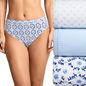 Women's Jockey® Elance 3-pk. French Cut Panty Set 1487, Size: 6, Picnic Floral