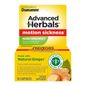 Dramamine Motion Sickness Relief Advanced Herbals Non-Drowsy