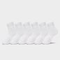Sonneti Men's Quarter Socks - White & Grey