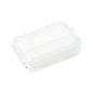 4" x 2-3/8" x 1-1/8" Translucent Double-Sided Pill Box