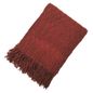 Beverly Poseidon Red Throw Blanket, 50x60