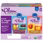 Plum Organics Stage 2 Pear, Purple Carrot + Blueberry & Peach, Banana + Apricot 4oz Pouch-8-Pk