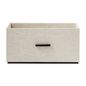 The Container Store Harmony Closet Storage Bin, 16 x 11 x 8 in - Natural Linen