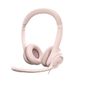 Logitech H390 Wired On-Ear Headset for PC & Laptop - Rose