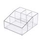 Everything Organizer Narrow Divided Clear Organizer, 6 x 7 x 3-1/2 in