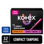 U by Kotex Tampons, Click, Compact, Super Plus Absorbency 32 Count
