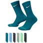 Nike Crew Elevated Plus Cushion Socks, M - Spruce/Blue/Steam