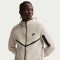 Nike Men's Tech Fleece Full-Zip Windrunner Hoodie, M - Cream II