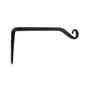 Style Selections 7" Black LWP013 Model Steel Plant Hook