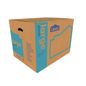 Lowe's 24-in W x 18-in H x 18-in D Classic Large Cardboard Moving Box with Handle Holes